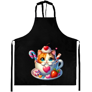 Discover Valentines Day, Valentine Retro Aprons