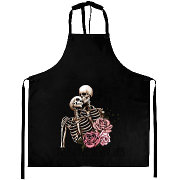 Discover True love never dies, Valentines Retro Aprons