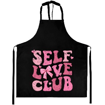 Discover Self Love Club, Valentine Retro Aprons