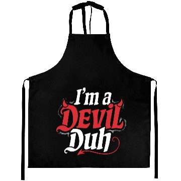 Discover I'm A Devil Duh 4 Aprons