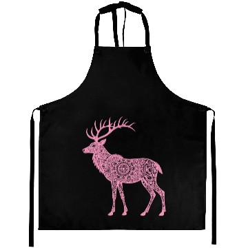 Discover Mandala Hirsch Deer Mystical Madalas Aprons