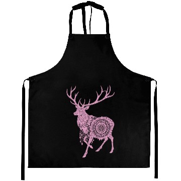 Discover Mandala Hirsch Deer Mystical Madalas Aprons