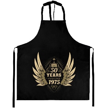 Discover 50th Birthday Unique Angel Crown Wings Aprons
