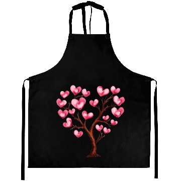 Discover Heart Tree, Valentines Day Aprons