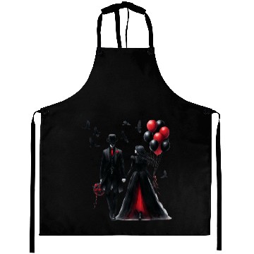 Discover Black Gnomes Valentines Day Aprons