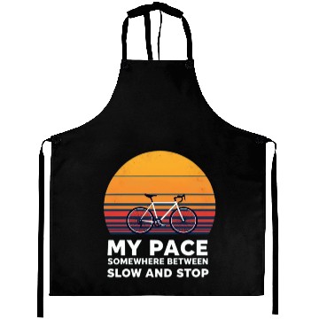 Discover Funny Adventure Cycling Lover Quote Aprons