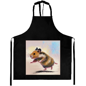 Discover Running away hamster Aprons