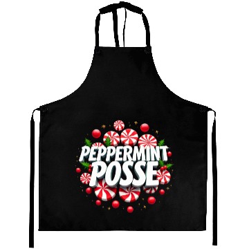 Discover Peppermint Posse Aprons