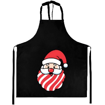 Discover CandyClaus Candy Cane Santa Claus Christmas Aprons