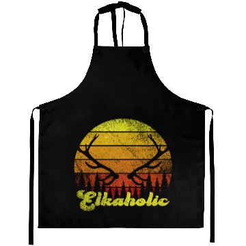 Discover Elk Hunting Elkaholic Hunters Aprons