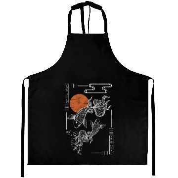 Discover Orient Mythical Creatures Travel Ronin Aprons