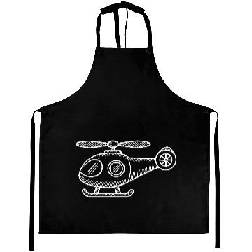 Discover Minimalistic Vector Helicopter path47 Aprons