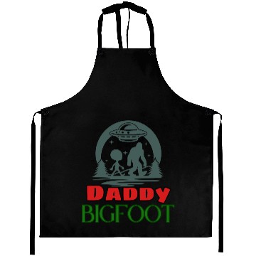 Discover Daddy Bigfoot Aprons
