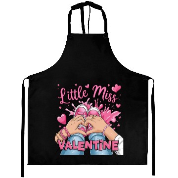 Discover Little miss Valentine Aprons