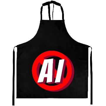 Discover Stop Ai Sign Against Ai Aprons