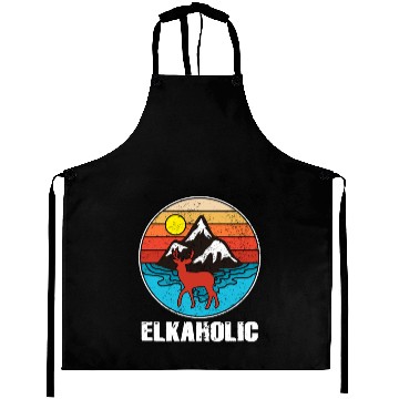 Discover Elk Hunting Elkaholic Hunters Aprons
