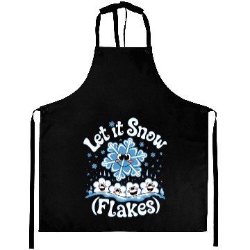 Discover Let It Snow Aprons