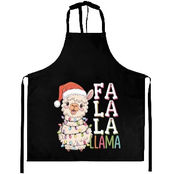Discover Fa La La Llama Aprons
