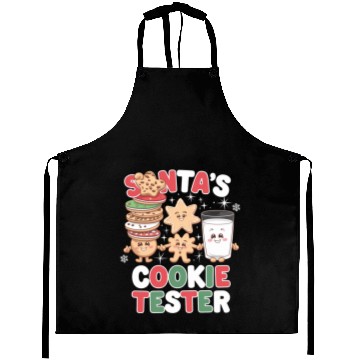 Discover Santa s Cookie Tester Aprons
