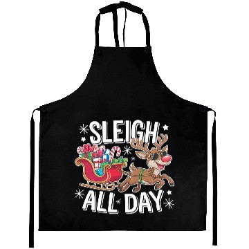 Discover Sleigh All Day Aprons