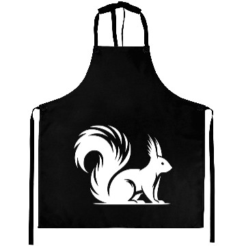 Discover Wild Cute Squirrel Children Drawing Aprons