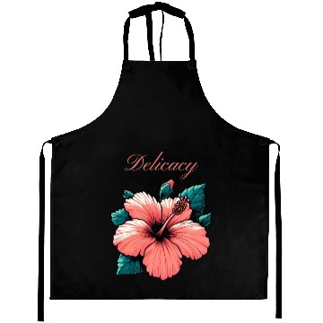 Discover Hibiscus Grace: A Symbol of Delicacy and Elegance Aprons
