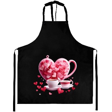 Discover Valentines Day, Valentine Retro Aprons