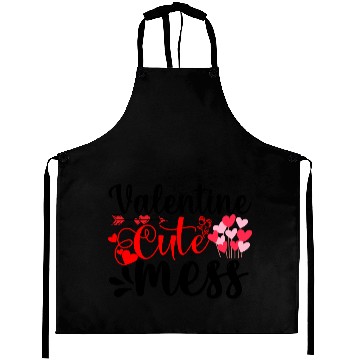 Discover Valentine Cute Mess Aprons