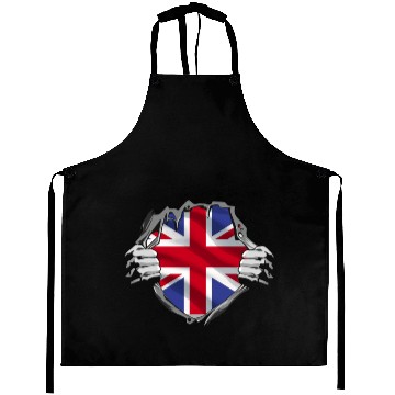 Discover Union Jack Ripped Style UK Pride Aprons