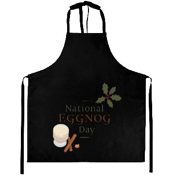 Discover Celebrate National Eggnog Day Aprons