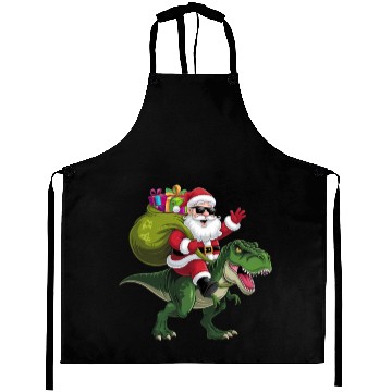 Discover Christmas, holly jolly Aprons