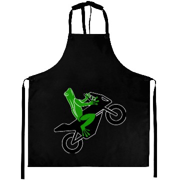 Discover frog moto Aprons