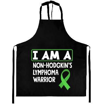 Discover Non-Hodgkin Lymphoma Awareness Warrior Aprons