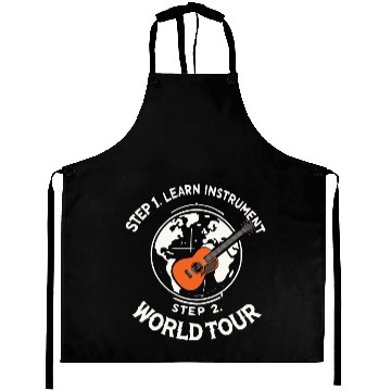 Discover Step 1 Learn instrument Step 2 World Tour Aprons
