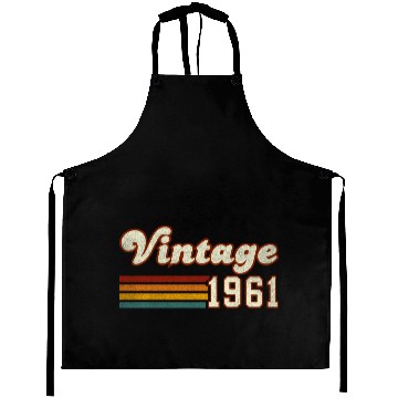 Discover 64th Birthday Gift - Vintage 1961 Aprons
