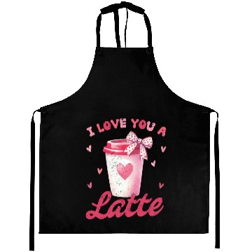 Discover I love you a Latte Aprons