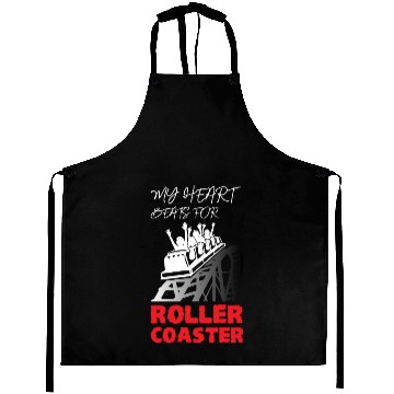 Discover My Heart Beats for Roller Coaster Aprons