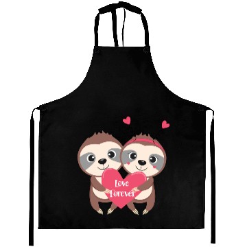 Discover Valentines day Heart Coquette Bow Aprons