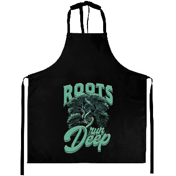 Discover Genealogy Genealogist Roots Run Deep Aprons