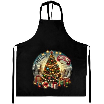 Discover Classic Christmas Tree Design - Christmas Gifts Aprons