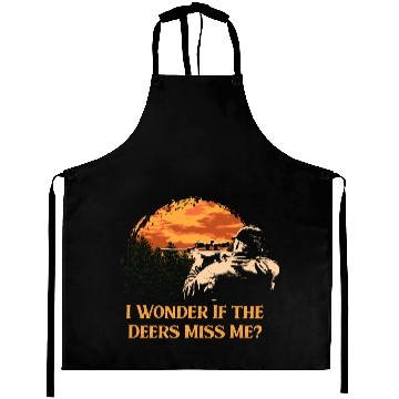 Discover I Wonder If the Deers Miss Elk Hunting Antler Hunt Aprons