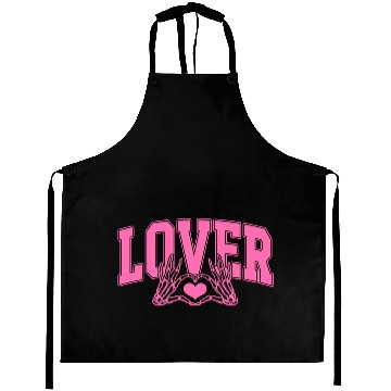 Discover Skeleton Hand Heart Lover Valentine's Day Design Aprons