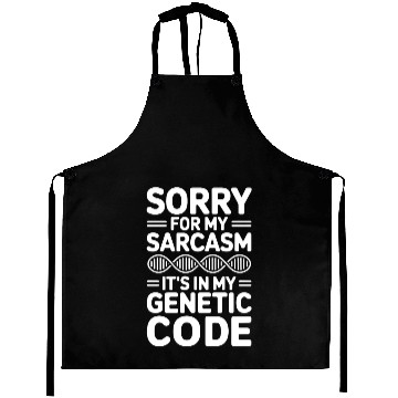Discover Sarcastic Genealogy DNA Test Genetics Biologist Aprons