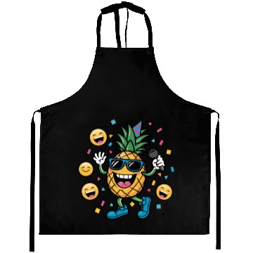 Discover Pineapple Fruit Is Singing Aprons
