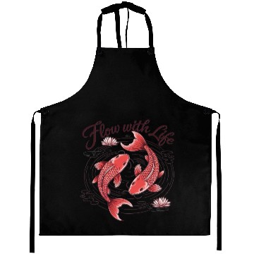 Discover Koi Fish Flow With Life Aprons