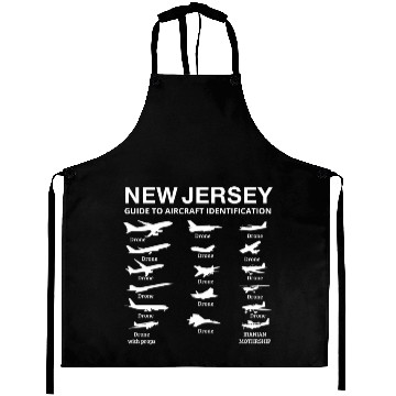 Discover New Jersey Guide to Aircraft Identification Funny Aprons