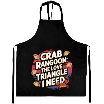 Discover Crab Rangoon Lover American Chinese Sea Food Aprons