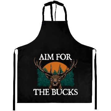 Discover Aim for the Bucks Deer Hunting Elk Hunter Friends Aprons