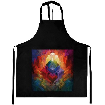Discover Abstract Art Aprons
