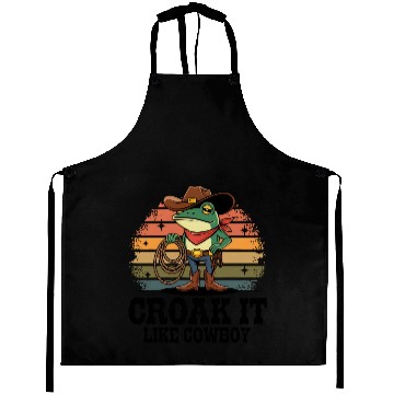 Discover Croak It Like Cowboy Aprons